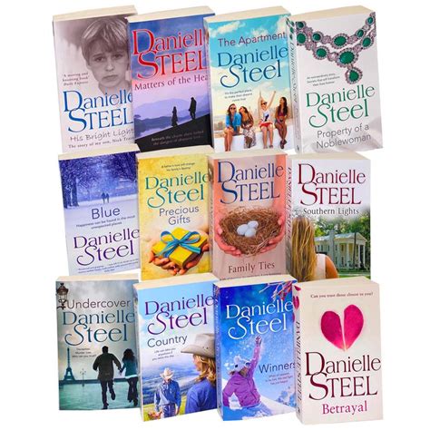 danilee steel book boxed sets|Danielle Steel Collection 12 Books Box Set (The Wedding Dress .